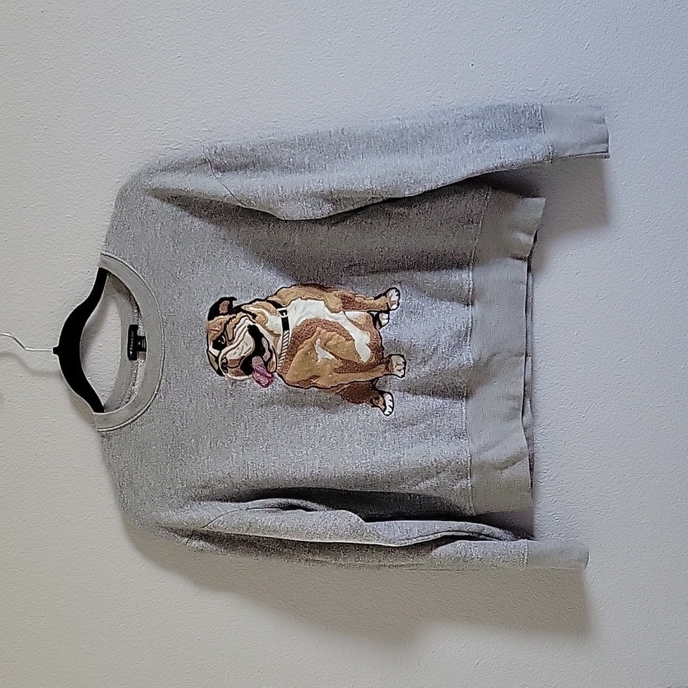 Bulldog sweatshirt - I heart ronson